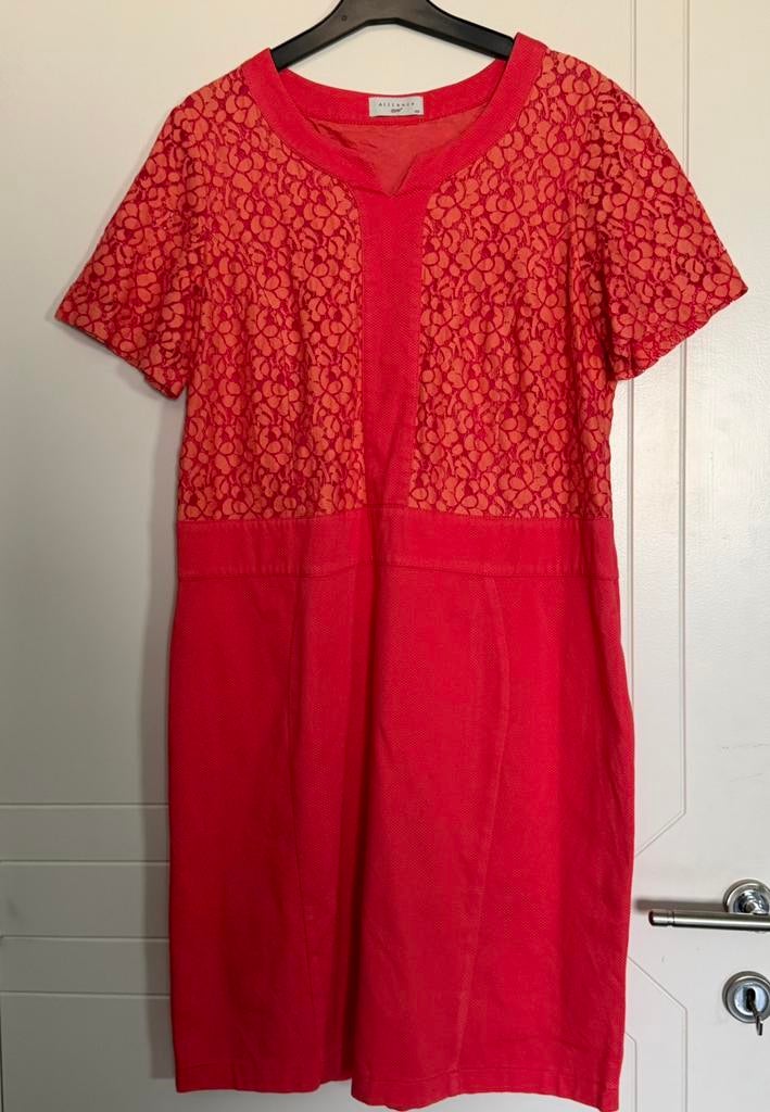 Nieuwstaat prachtige dames jurk (46), Kleding | Dames, Grote Maten, Ophalen, Zo goed als nieuw, Jurk