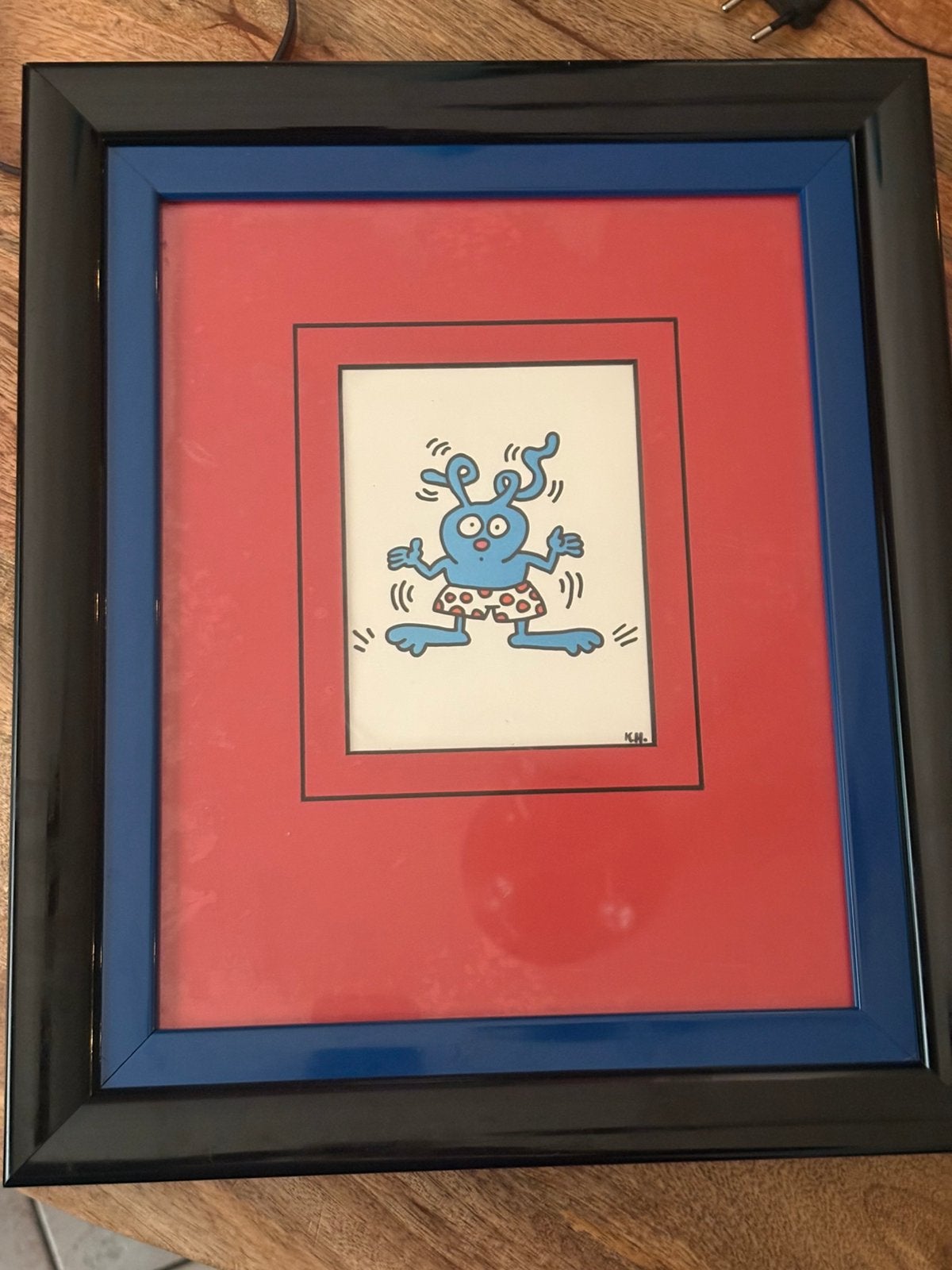 Keith Haring kunstwerk, Enlèvement