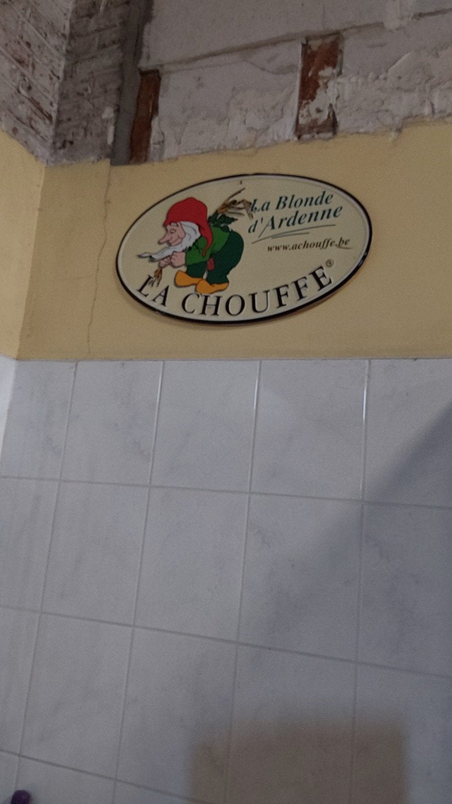 reclame bord LA chouffe, Envoi