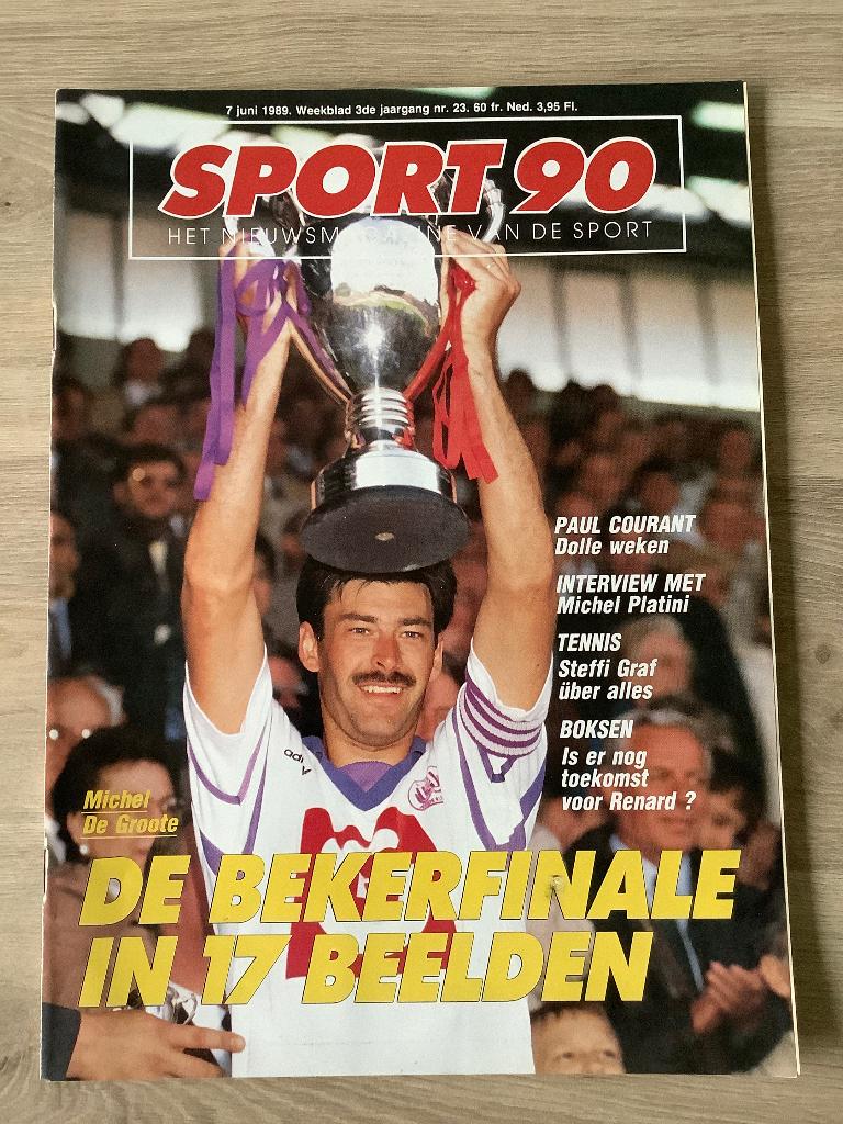 RSC Anderlecht Bekerwinnaar 1989 - Sport 90, Boeken, Sportboeken, Ophalen of Verzenden, Balsport, Sport Magazine, Zo goed als nieuw
