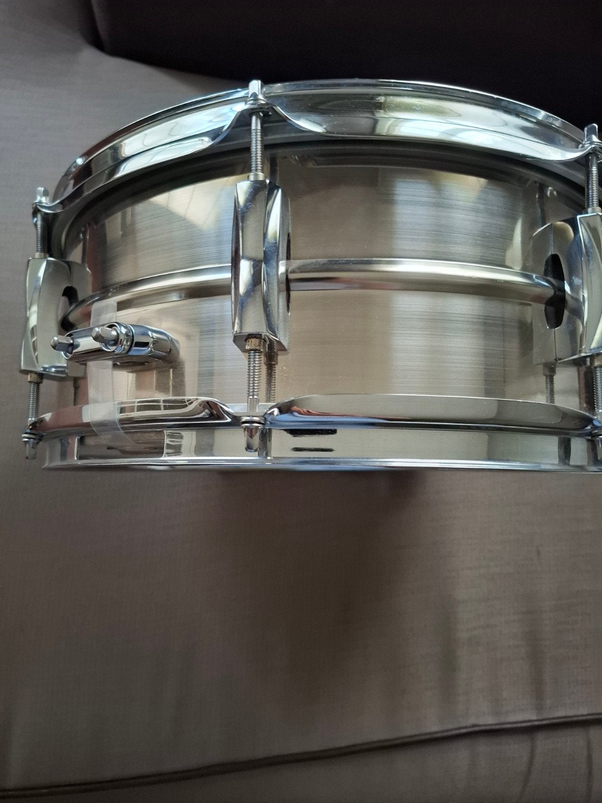 Pearl sensitone custom alloy steel 14 inch snare drum zgst, Muziek en Instrumenten, Ophalen of Verzenden, Zo goed als nieuw