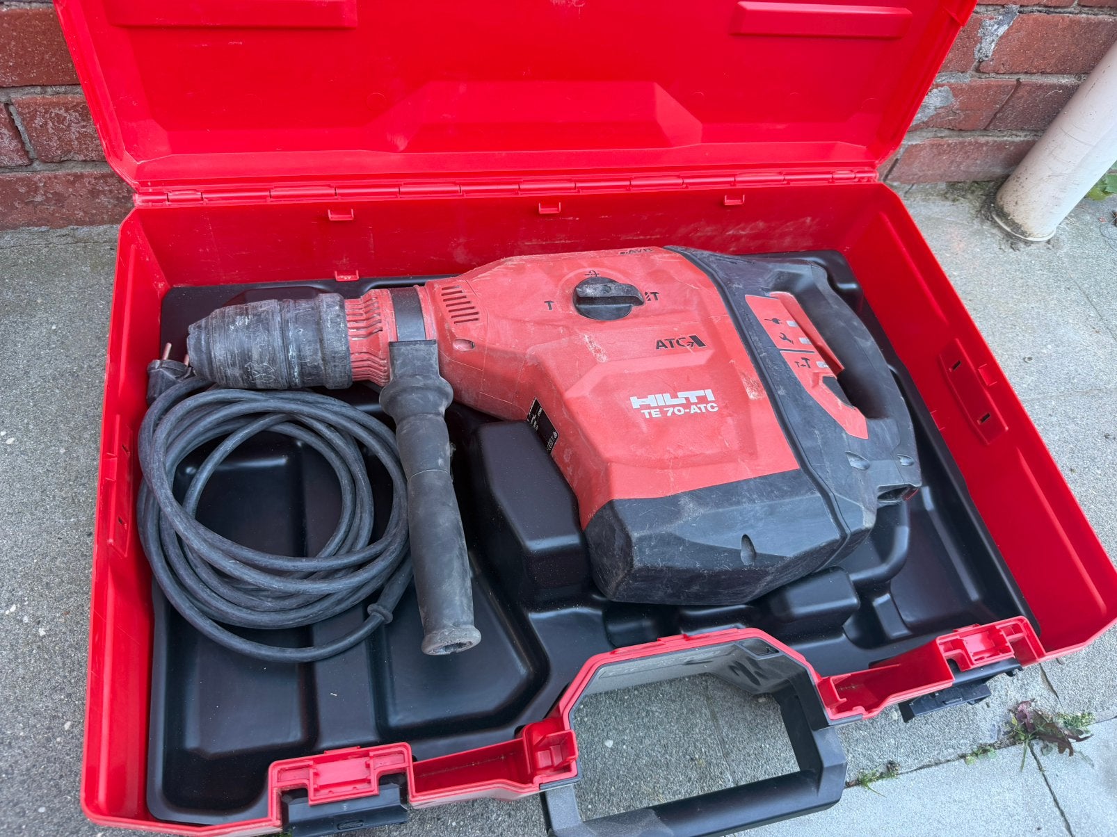 Hilti sds max boorhamer TE70 atc/avr, Ophalen, Boor- en/of Breekhamer, Variabele snelheid, Gebruikt