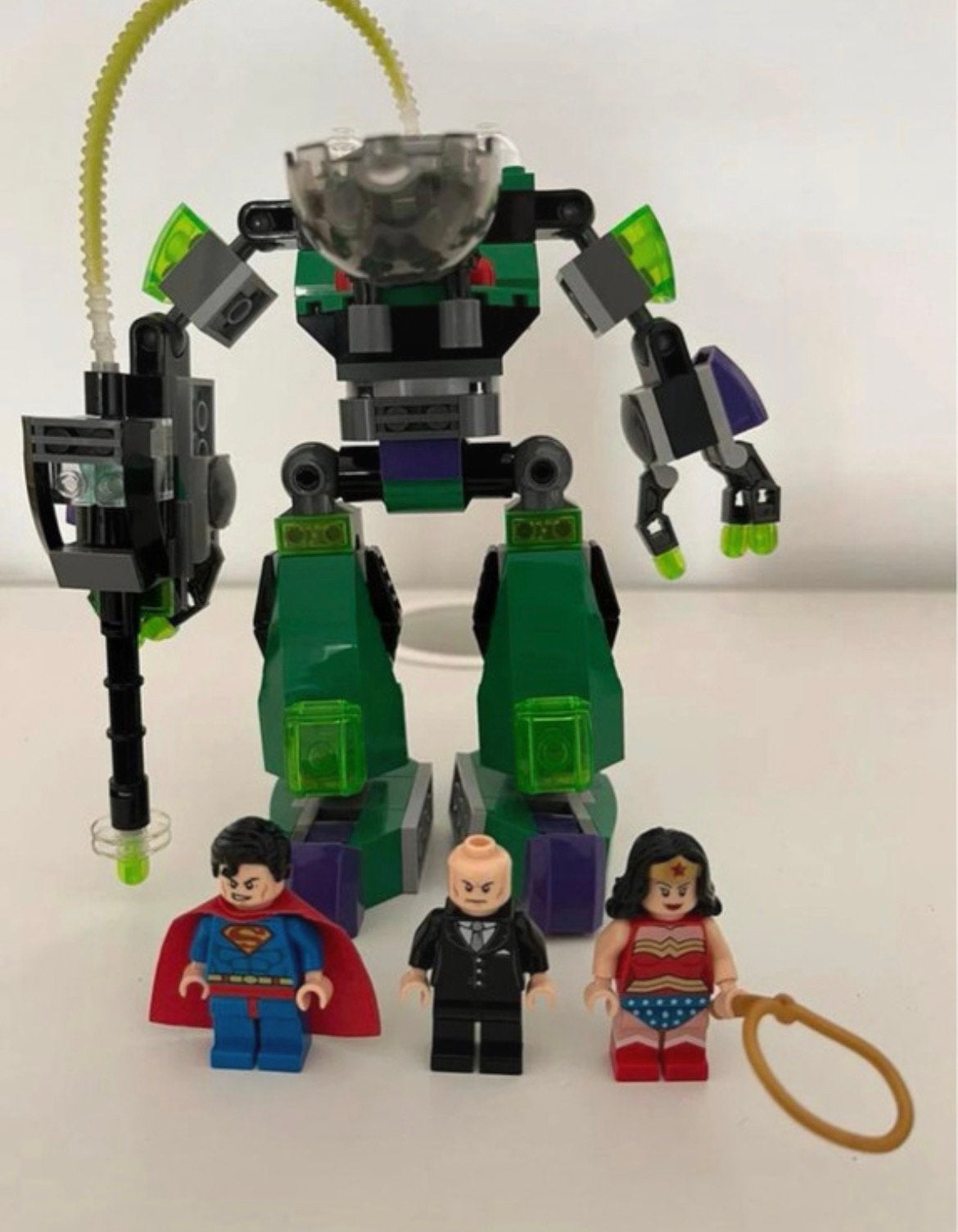Superman vs armor lex lego set, Overige thema's, Lego, Ophalen of Verzenden, Zo goed als nieuw