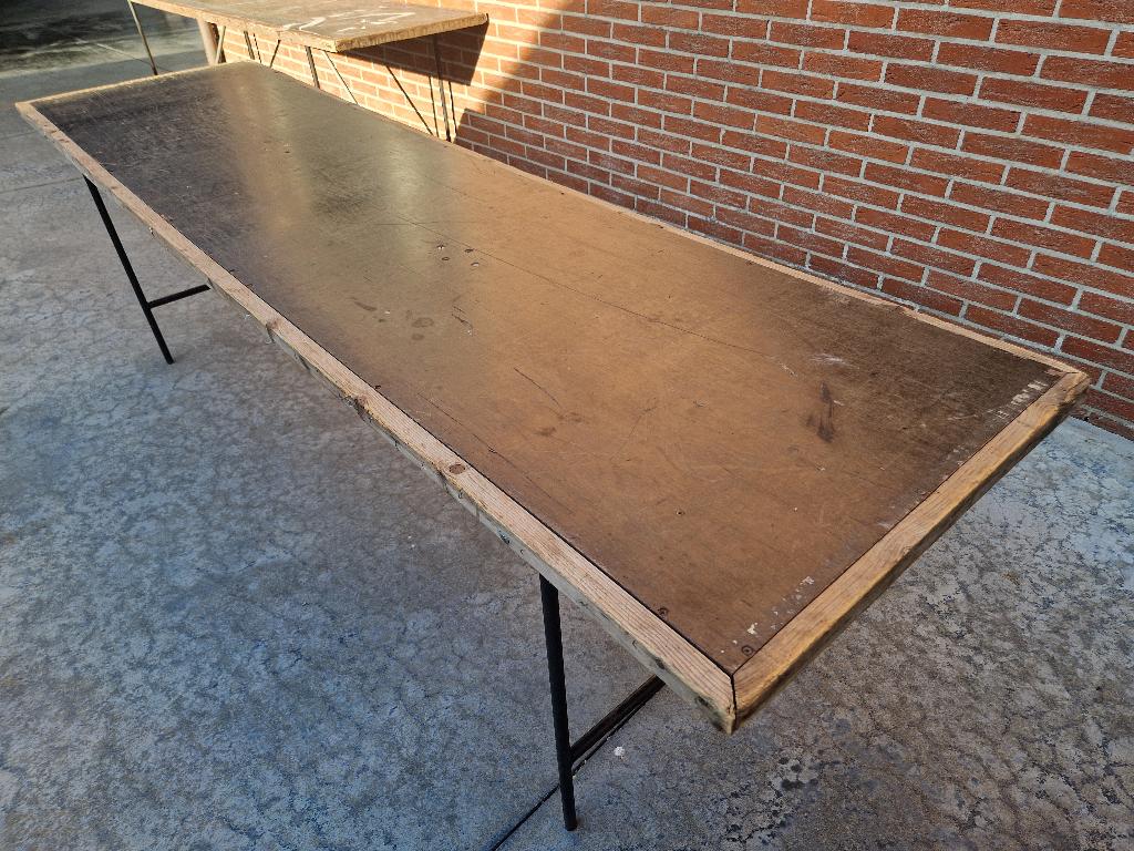 plooitafels, Ophalen, Gebruikt, 200 cm of meer, 50 tot 100 cm