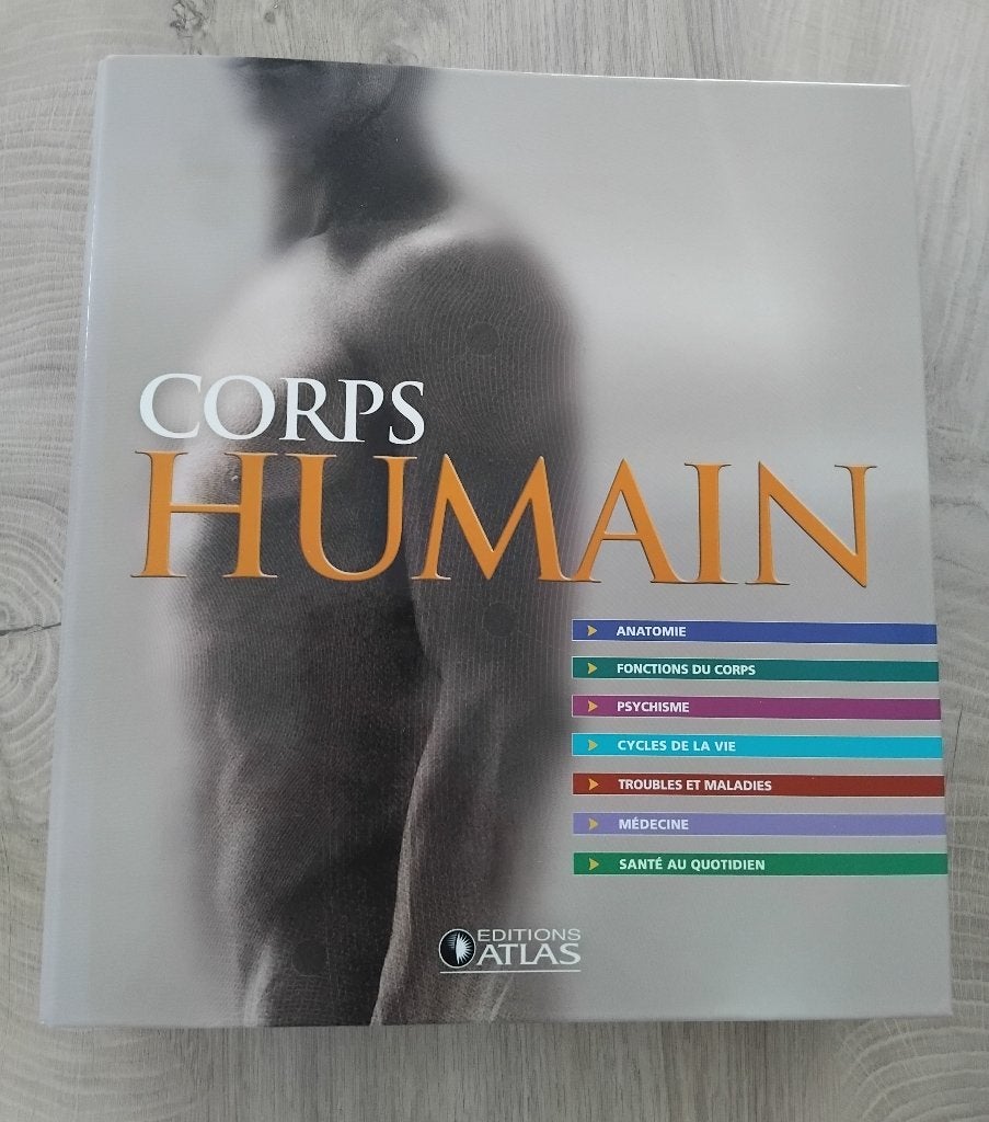 Corps humain, Enlèvement ou Envoi, Comme neuf, Biologie, Edition Atlas