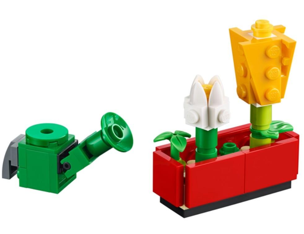lego 40399 bloem en gieter, Kinderen en Baby's, Speelgoed | Duplo en Lego, Ophalen of Verzenden, Zo goed als nieuw, Compleet, Lego