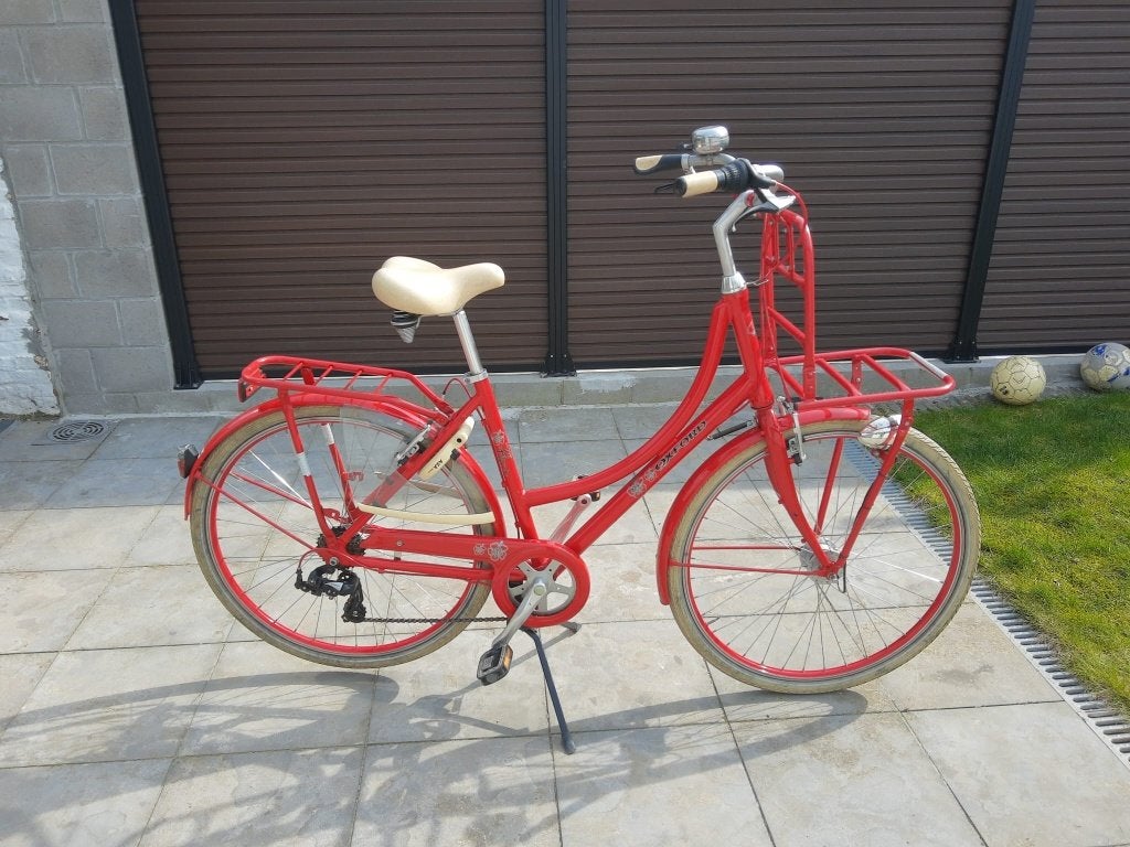 Rode Oxford fiets type Fleur, Vélos & Vélomoteurs, Vélos | Femmes | Vélos grand-mère, Enlèvement