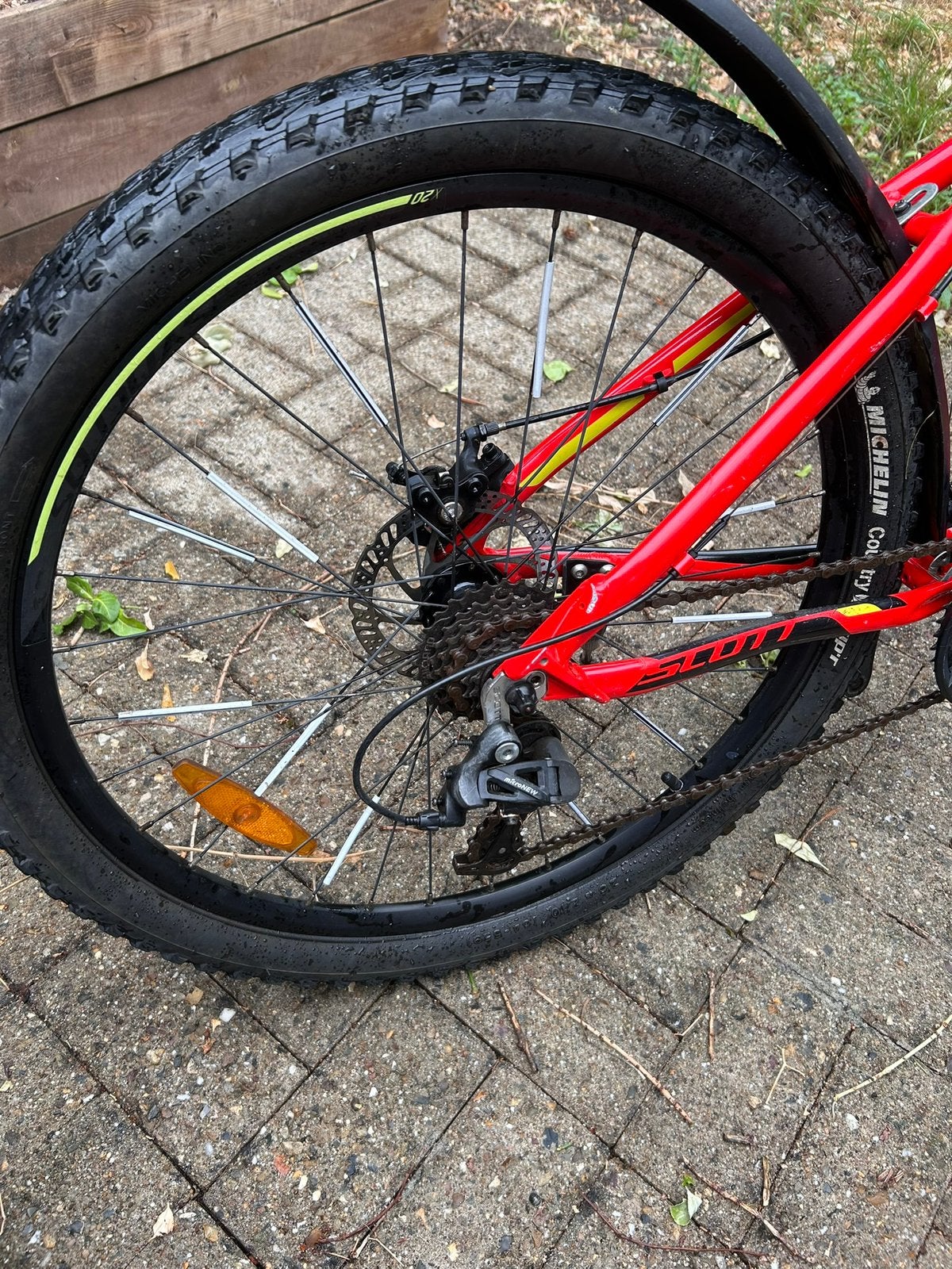 Mountainbike  Scott Aspect 570 (Maat S), Fietsen en Brommers, Ophalen, Gebruikt, Schijfrem, 20 tot 24 inch