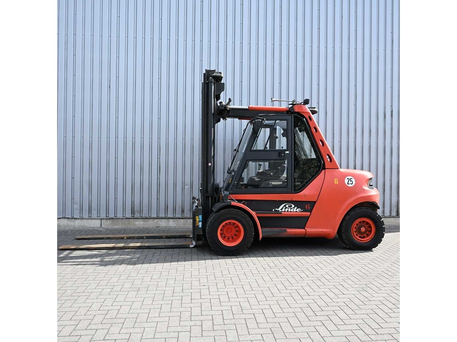 Linde H80D900-02 Camion élévateur diesel, Diesel, Chariot élévateur, Linde