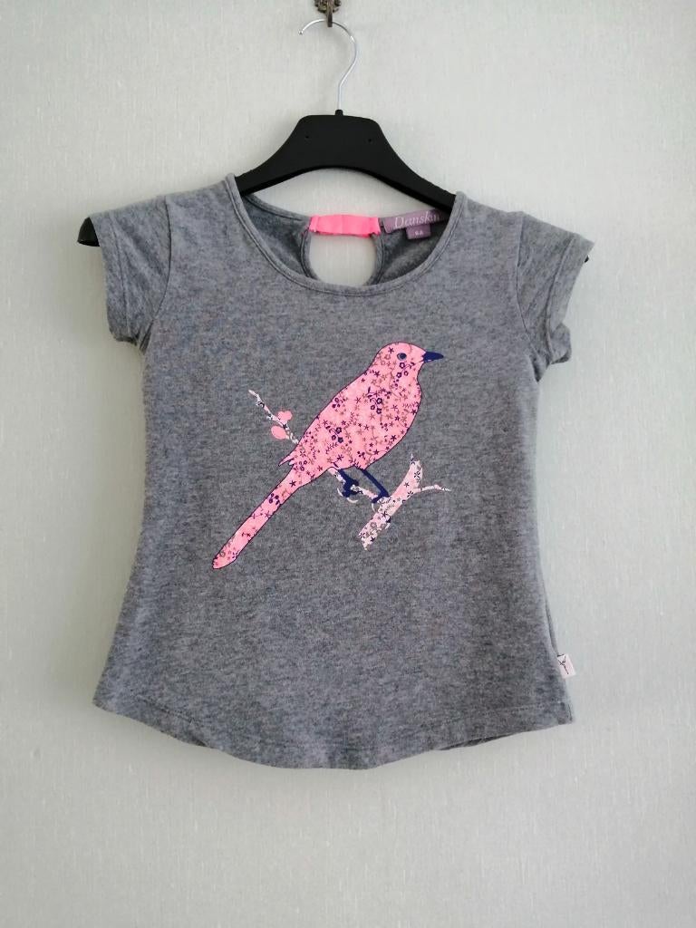 joli t-shirt Danskin taille 6 ans, Chemise ou À manches longues, Danskin, Utilisé, Fille