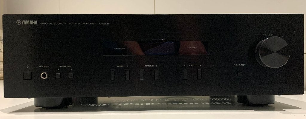 Yamaha A-S 201, TV, Hi-fi & Vidéo, Amplificateurs & Ampli-syntoniseurs, Enlèvement, Comme neuf, 60 à 120 watts, Yamaha