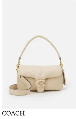 Handtas Coach, Handtassen en Accessoires, Tassen | Damestassen, Ophalen, Nieuw, Beige, Schoudertasje