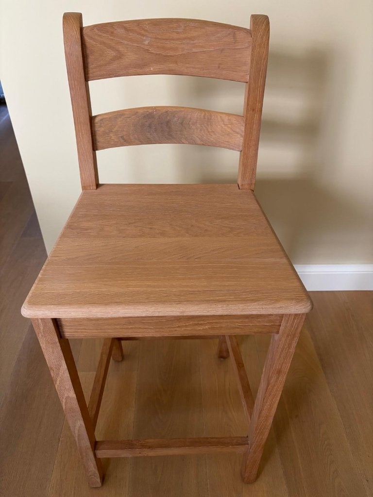 Barkrukken 4x, Huis en Inrichting, Barkrukken, Ophalen, Met voetsteun, Zo goed als nieuw, Hout