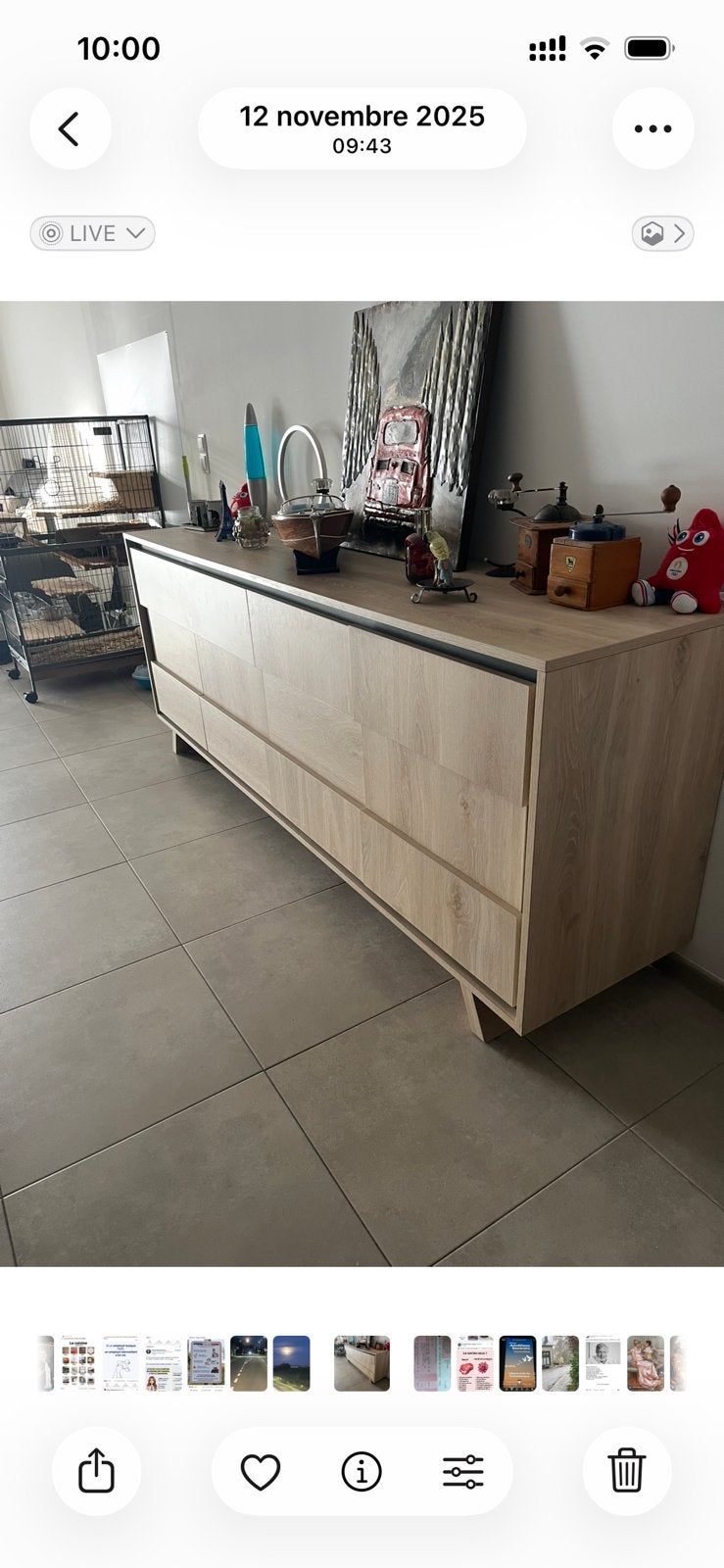 Vends buffet état neuf, Enlèvement, Comme neuf