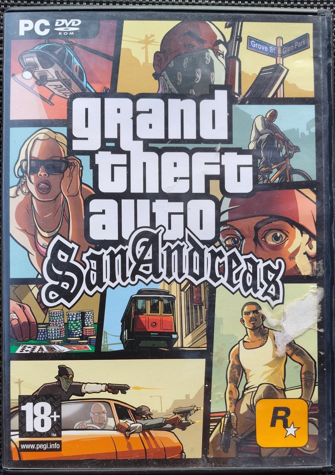Grand Theft Auto : San Andreas, Games en Spelcomputers, Games | Pc, Ophalen, Avontuur en Actie, Vanaf 18 jaar