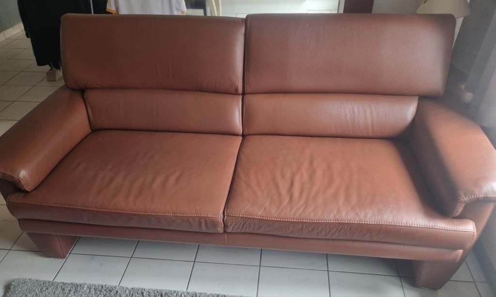 Lederen salon Belform, Ophalen