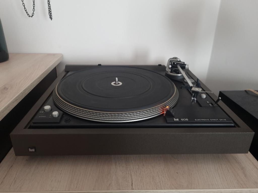 Dual 606 platenspeler, Audio, Tv en Foto, Platenspelers, Ophalen, Gebruikt, Platenspeler, Dual