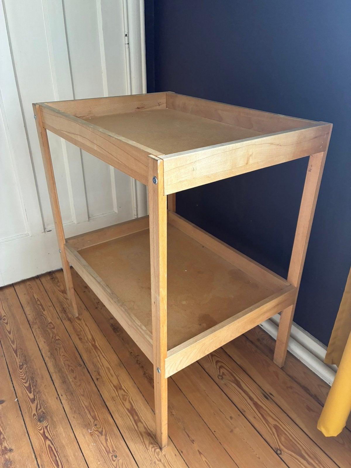 Table a langer, Enlèvement, Utilisé