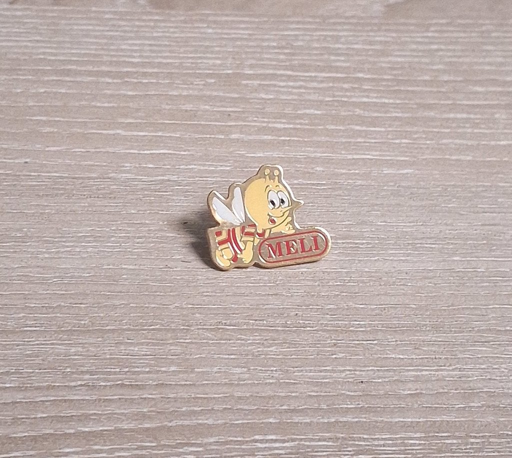 PIN - MELI - PRETPARK - BIJ - ABEILLE - HONING - MIEL, Collections, Envoi, Utilisé, Autres sujets/thèmes, Insigne ou Pin's