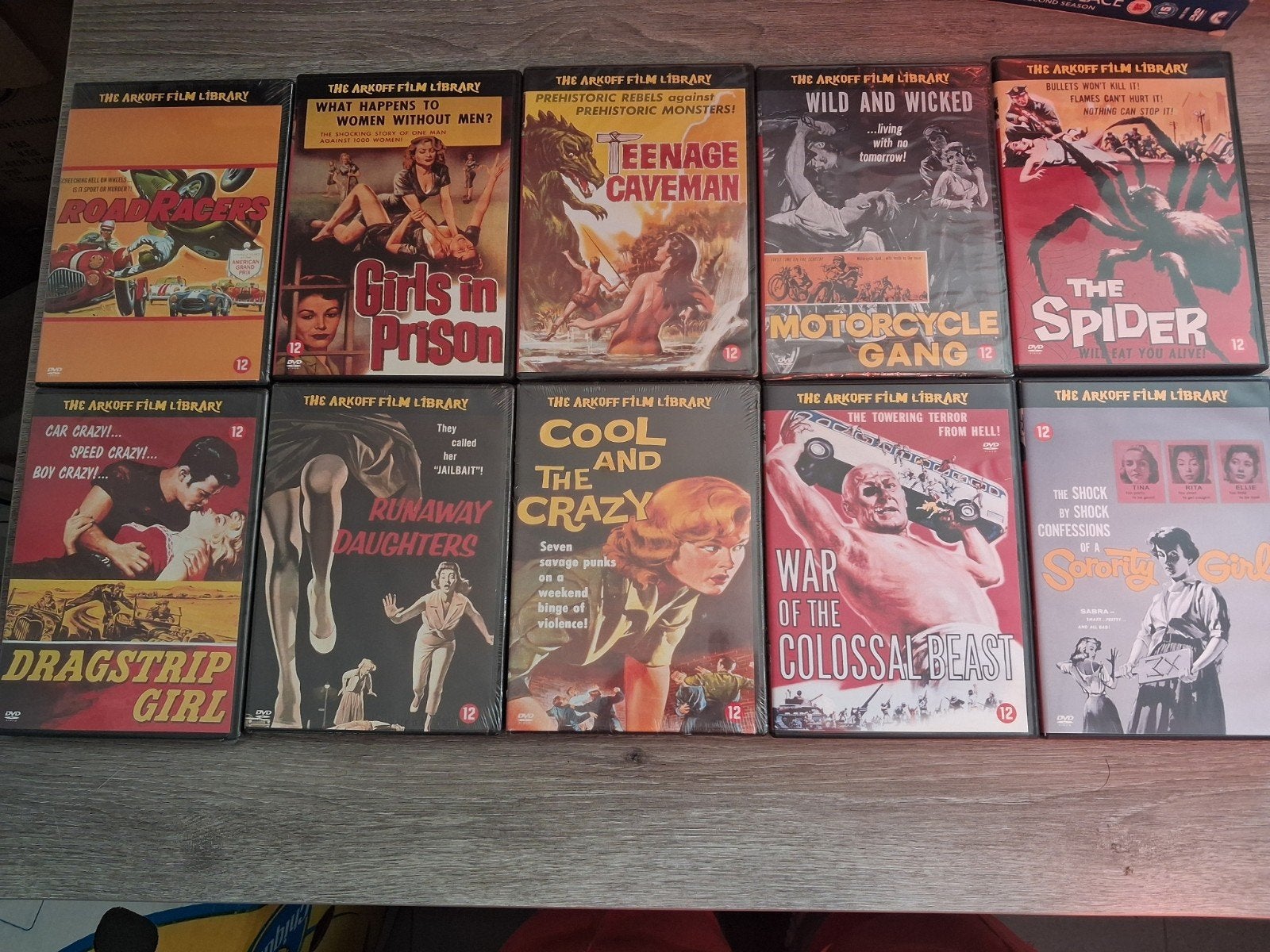 the arkoff film library, Ophalen of Verzenden
