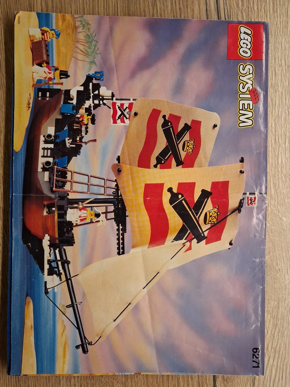 LEGO System Imperial Flagship (set 6271) bouwinstructie, Kinderen en Baby's, Verzenden, Lego