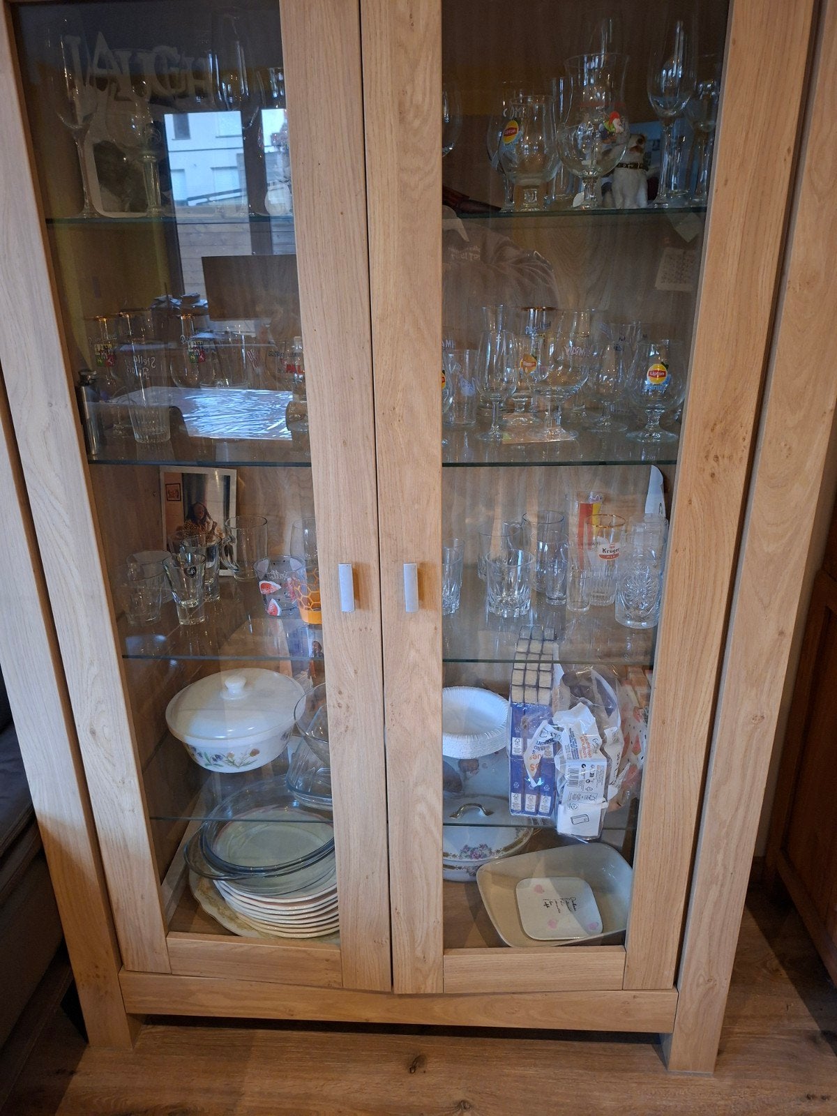 Vitrine avec éclairage., Maison & Meubles, Enlèvement