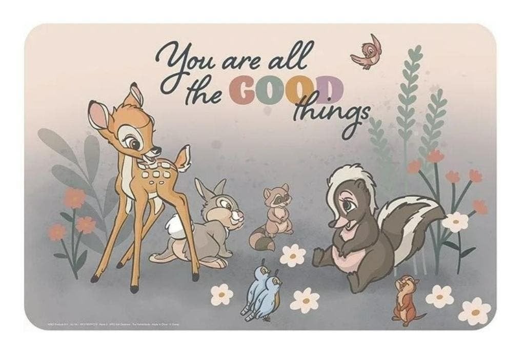 Bambi Placemat - Disney - Diverse uitvoeringen, Ophalen of Verzenden, Nieuw