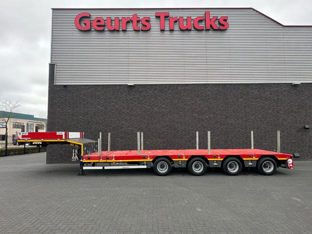 SCHEUERLE EUROAXLE 1T4 4 ASSER UITSCHUIFBARE SEMIE MET 12 TO, Auto's, Overige brandstoffen, Aanhangers en Opleggers, Te koop, ABS