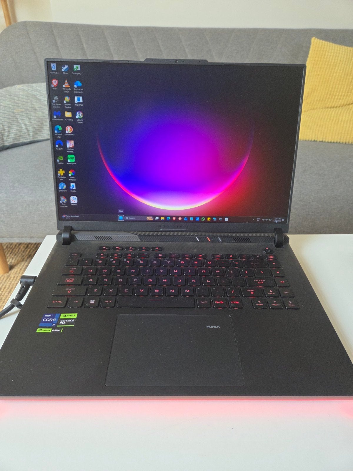 ASUS ROG Strix SCAR 16 Gaming Laptop RTX4080, i9-14900HX, Computers en Software, Windows Laptops, Zo goed als nieuw, 16 inch, SSD