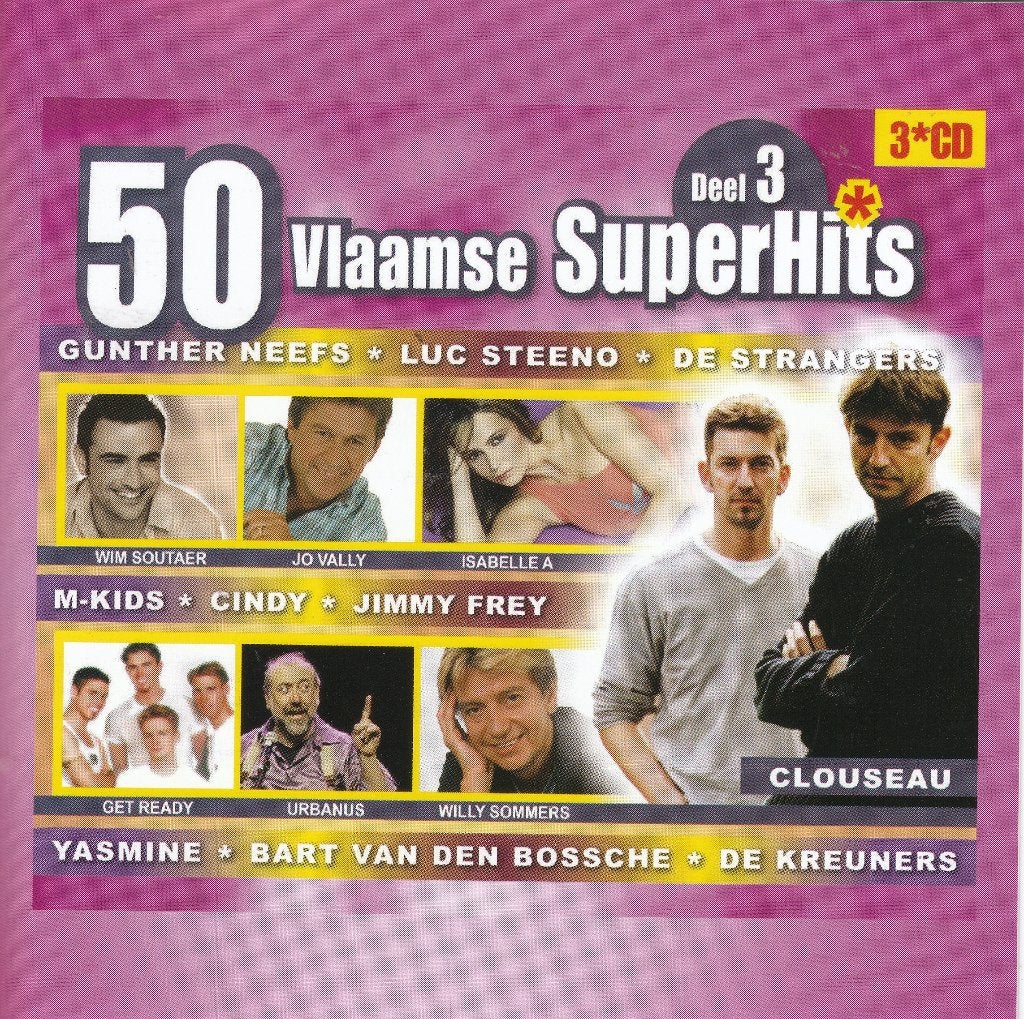 50 Vlaamse Superhits vol. 3, Verzenden, Nederlandstalig
