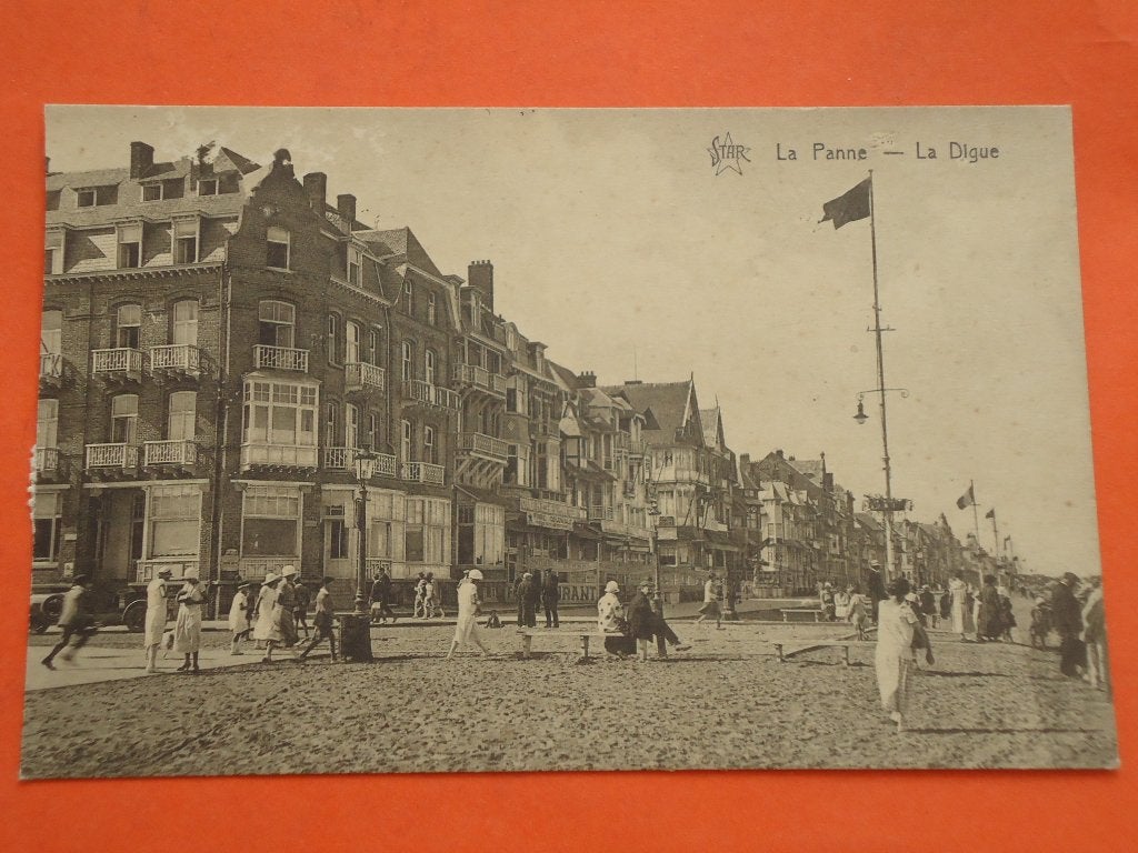 De Panne - La Panne La Digue, Verzamelen, Ophalen of Verzenden, 1920 tot 1940, Ongelopen, West-Vlaanderen