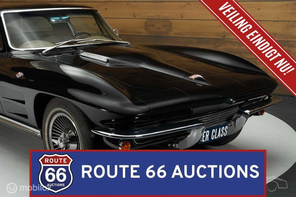 Chevrolet Corvette C2 Coupe | 1964 | Route 66 Auctions, Autos, Achat, Entreprise, Chevrolet, Boîte manuelle
