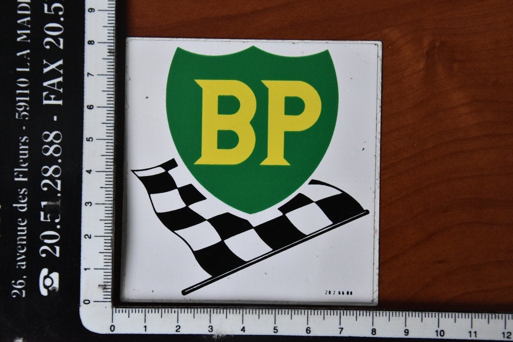 Ancien autocollant vintage « BP » année 1966, Enlèvement ou Envoi