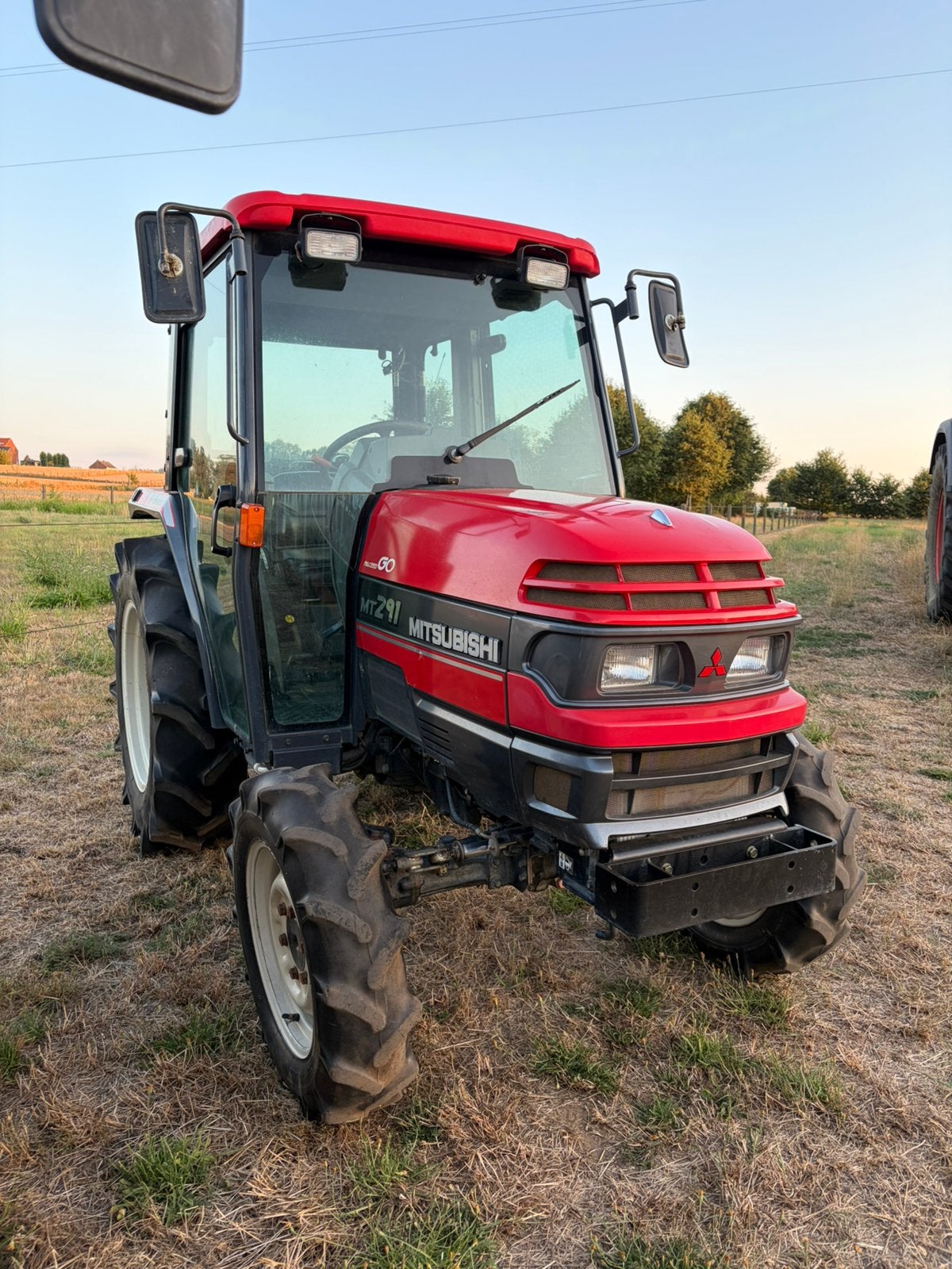 Mini/midi tractor Mitsubishi MT291 - 4cilinder - 4x4 - AIRCO, Articles professionnels, Agriculture | Pièces | Pneus, Jantes & Essieux