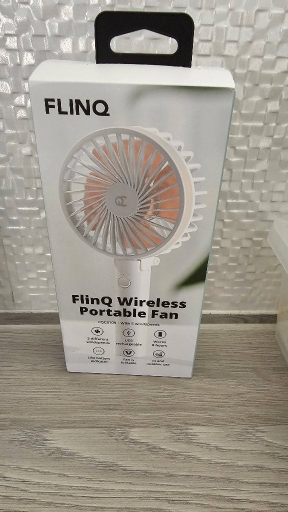 Flinq handventilator, Ophalen of Verzenden, Nieuw