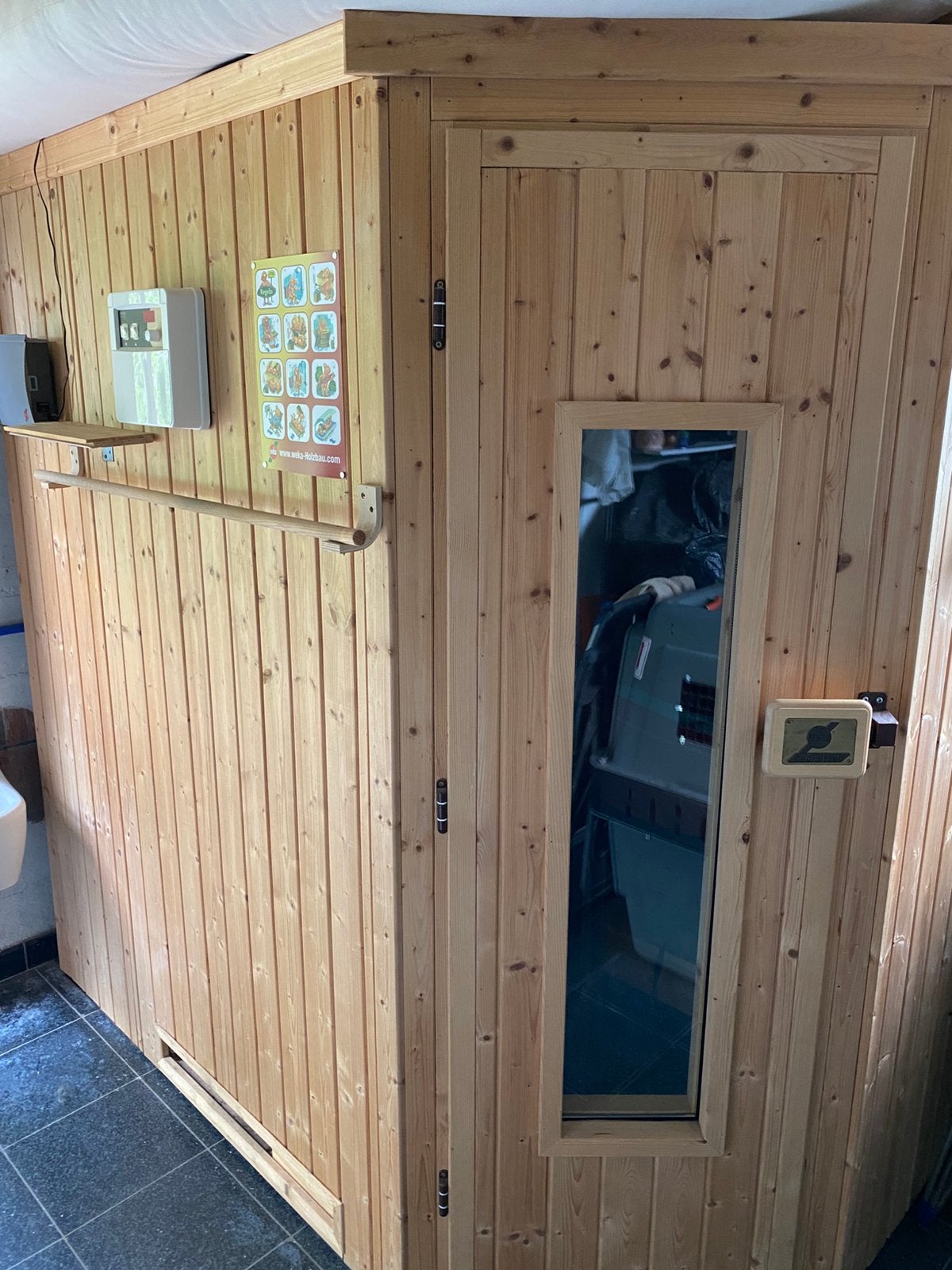 Goed werkende sauna/infrarood Merk Weka, Sport en Fitness, Sauna, Zo goed als nieuw, Complete sauna, Fins of Traditioneel, Ophalen
