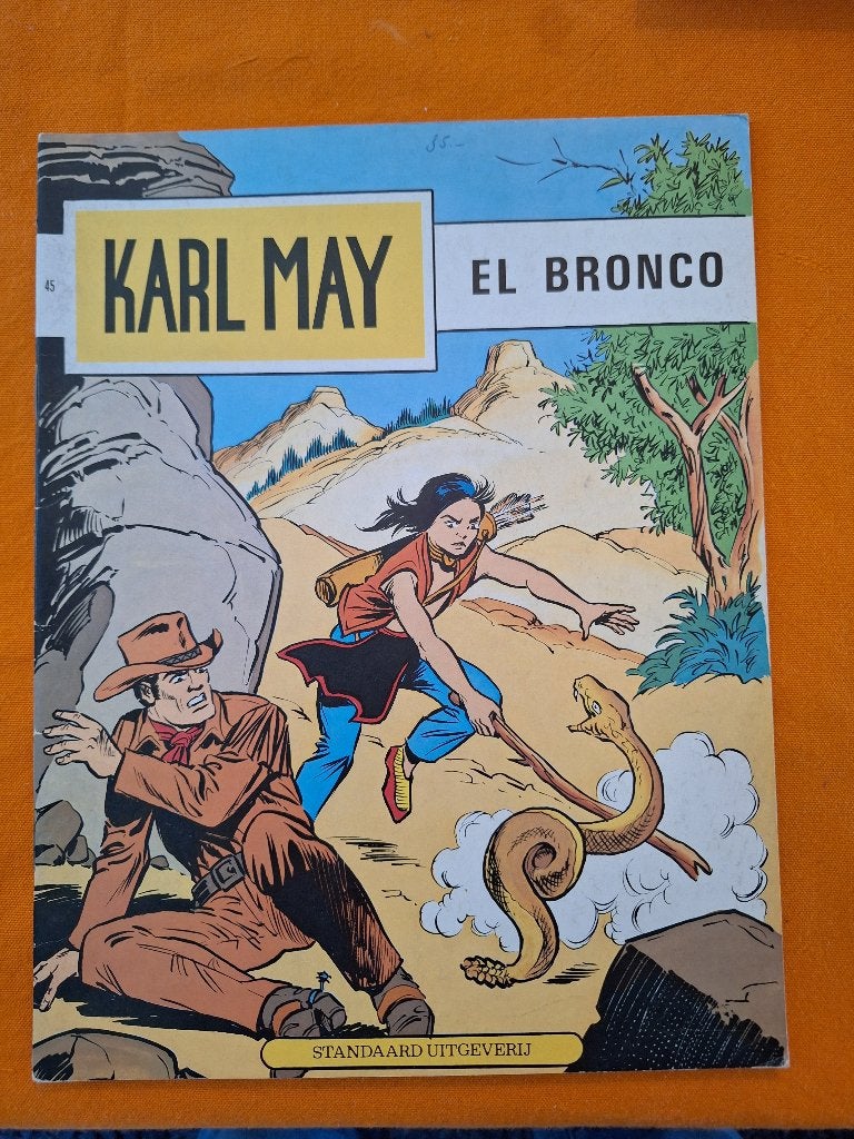 Karl May 45: el bronco, Eén stripboek, Ophalen of Verzenden, Zo goed als nieuw