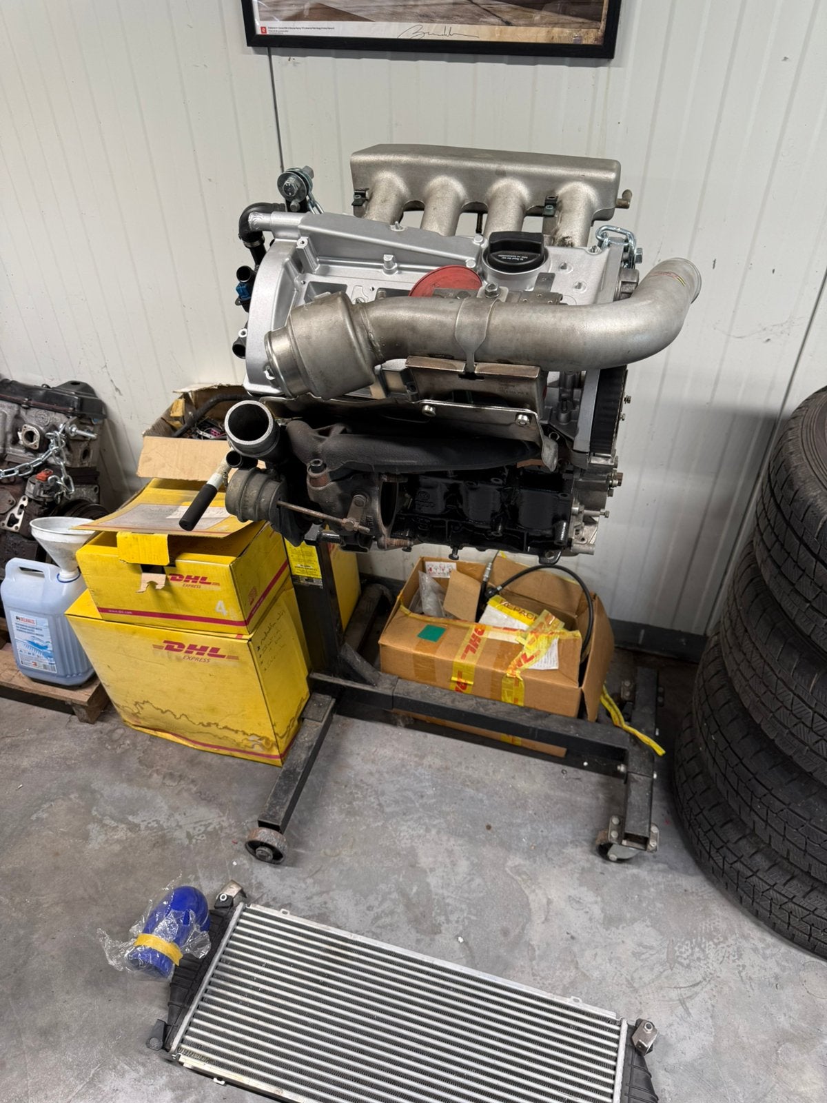 Moteur Audi TT 20 V Turbo AJQ, Autos : Pièces & Accessoires, Moteurs & Accessoires, Enlèvement, Audi