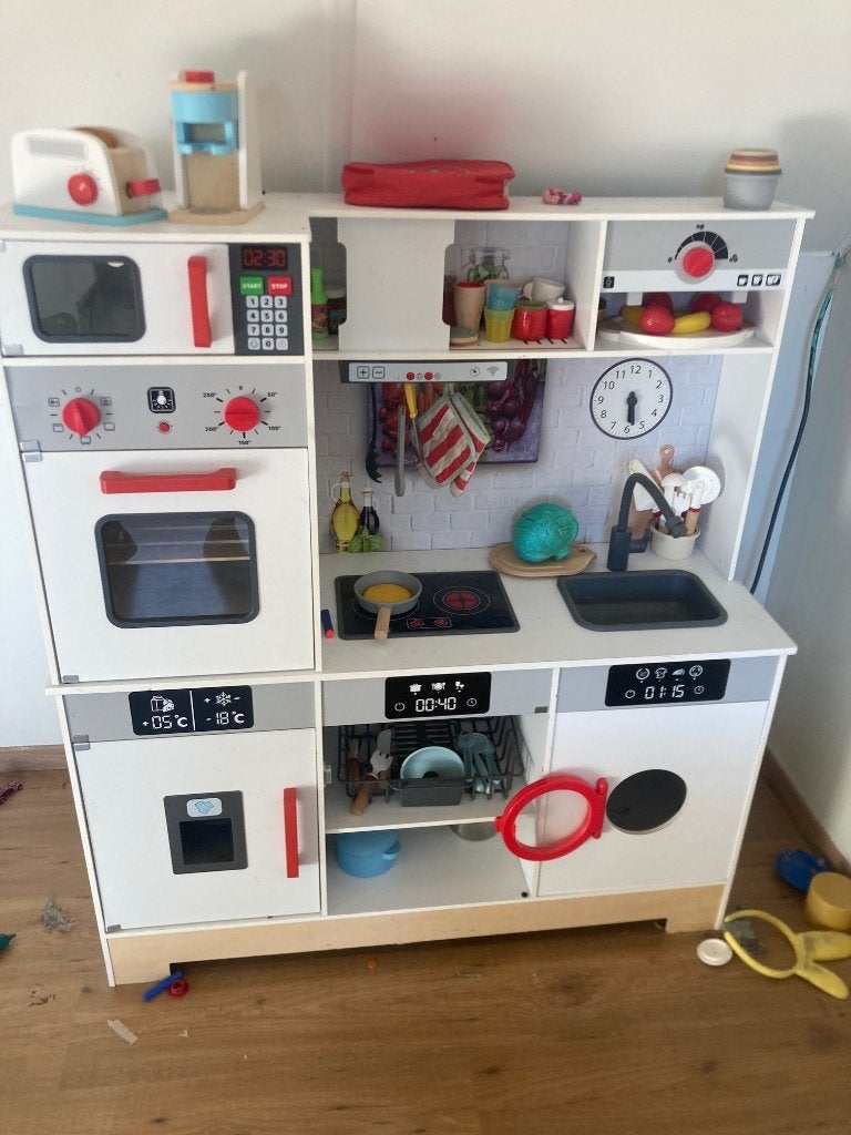 speelkeuken, Ophalen, Gebruikt, Hout, Speelkeuken