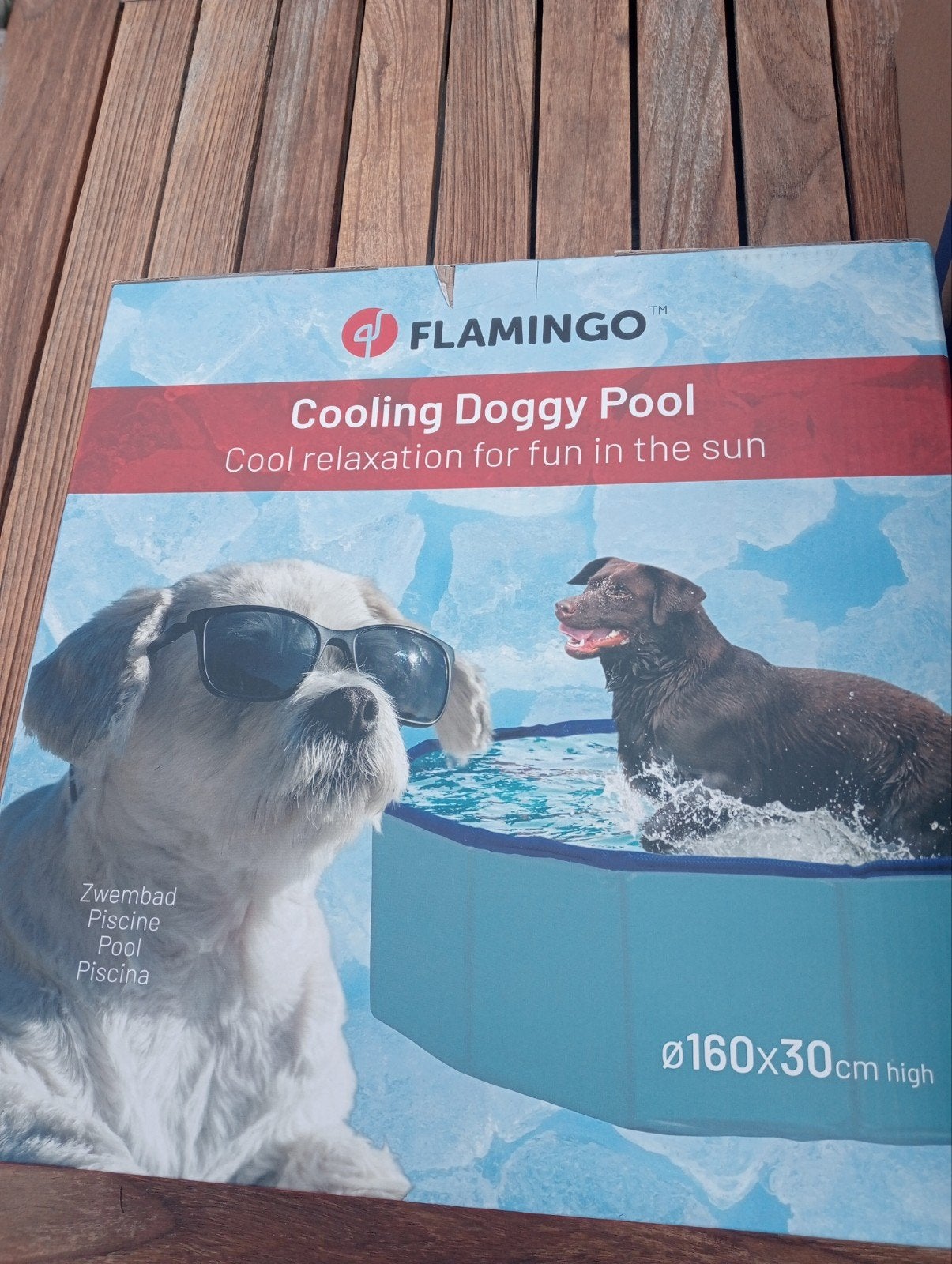 Zwembad voor honden, Ophalen