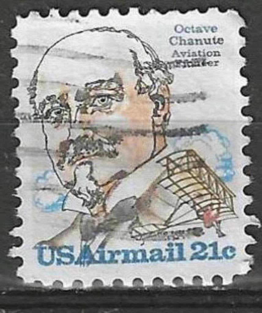 USA 1979 - Yvert 87PA - Octave Chanute (ST), Verzenden, Gestempeld