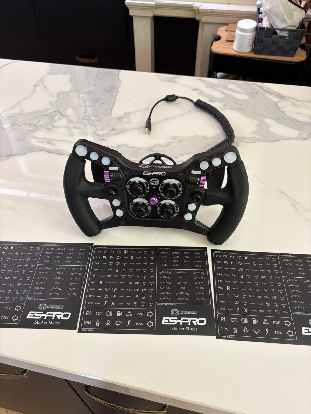 PSE ES pro sim racing wheel, Computers en Software, Joysticks, Ophalen, Nieuw