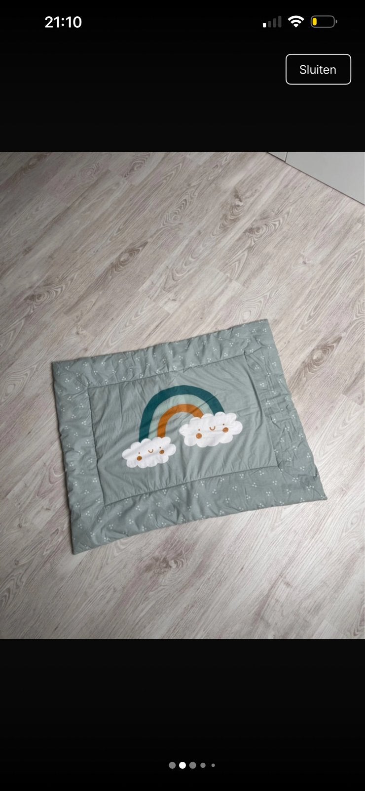 PLAYMAT - 80 x 100 cm, Ophalen of Verzenden, Zo goed als nieuw