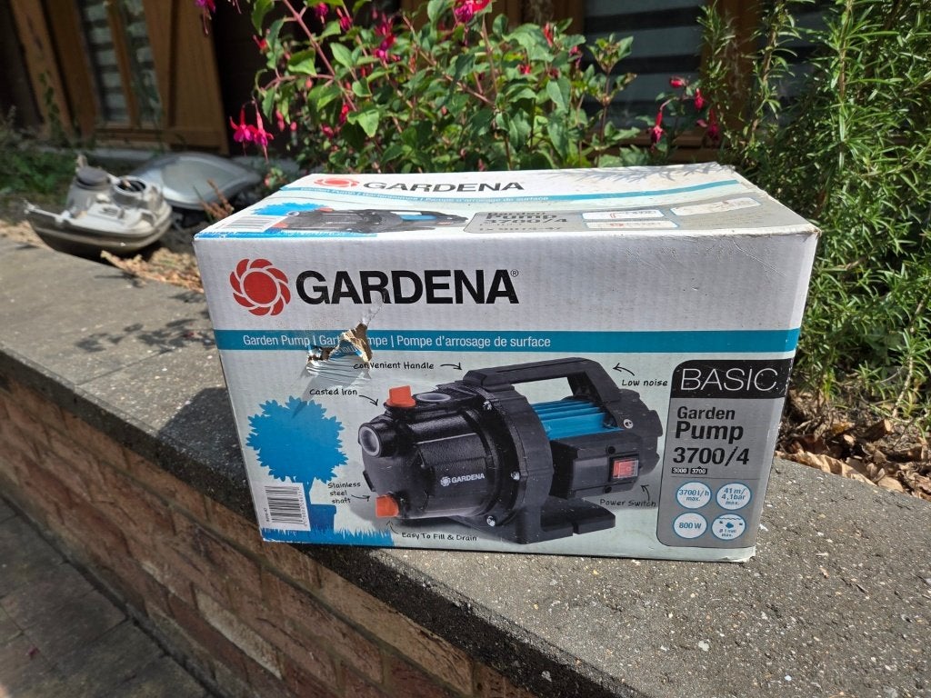 Gardena 3700/4 pomp - originele verzegelde verpakking, Ophalen of Verzenden