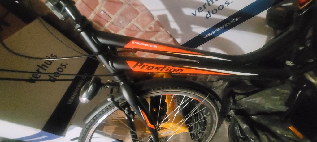 stadsfiets, Velgrem, 47 tot 50 cm, Versnellingen, Zo goed als nieuw