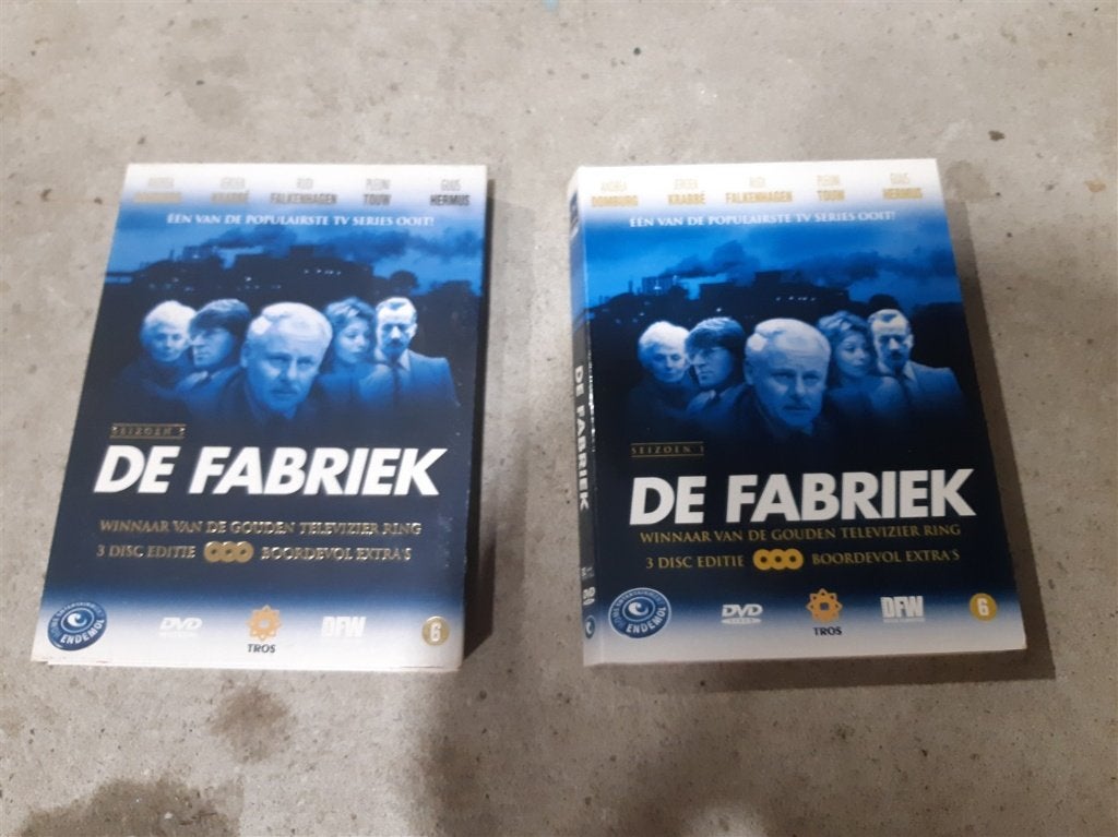 The Factory saison 1 et saison 3, Enlèvement ou Envoi, Comme neuf, Saison 1