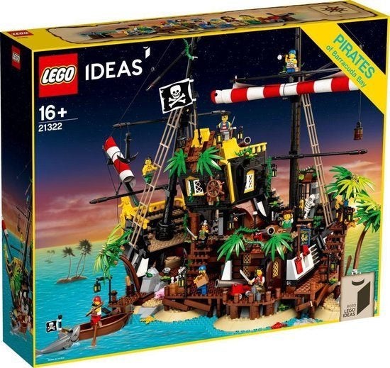 LEGO Piraten 21322 Pirates of Barracuda Bay NIEUW SEALED, Nieuw, Ophalen of Verzenden, Ideas, Complete set