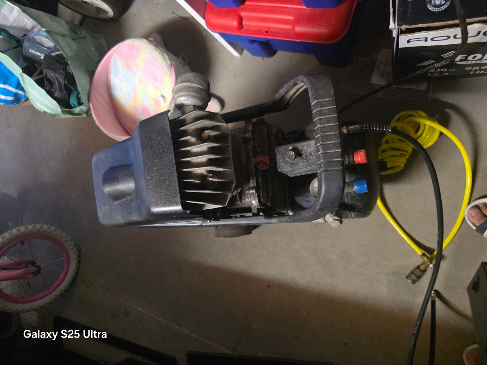 Compressor met nieuwe haspel, Hobby en Vrije tijd, Ophalen of Verzenden