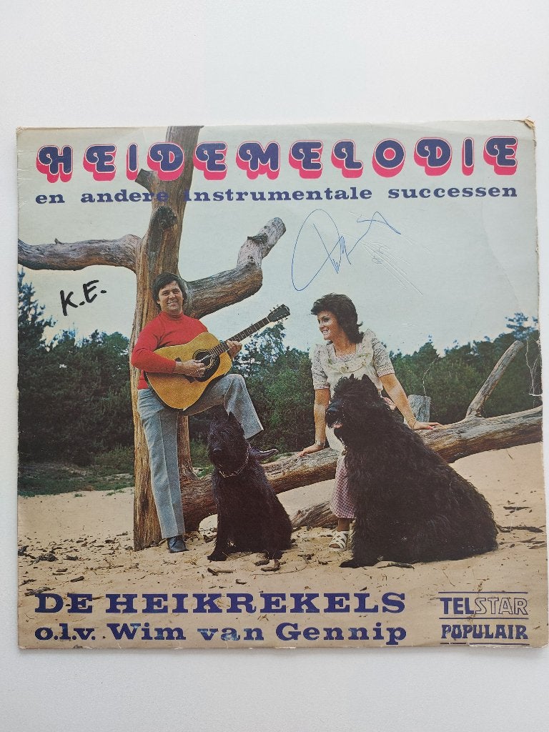 De Heikrekels O.L.V. Wim Van Gennip - Heidemelodie (1974), CD & DVD, Vinyles | Néerlandophone, Avec pochette intérieure, Enlèvement ou Envoi