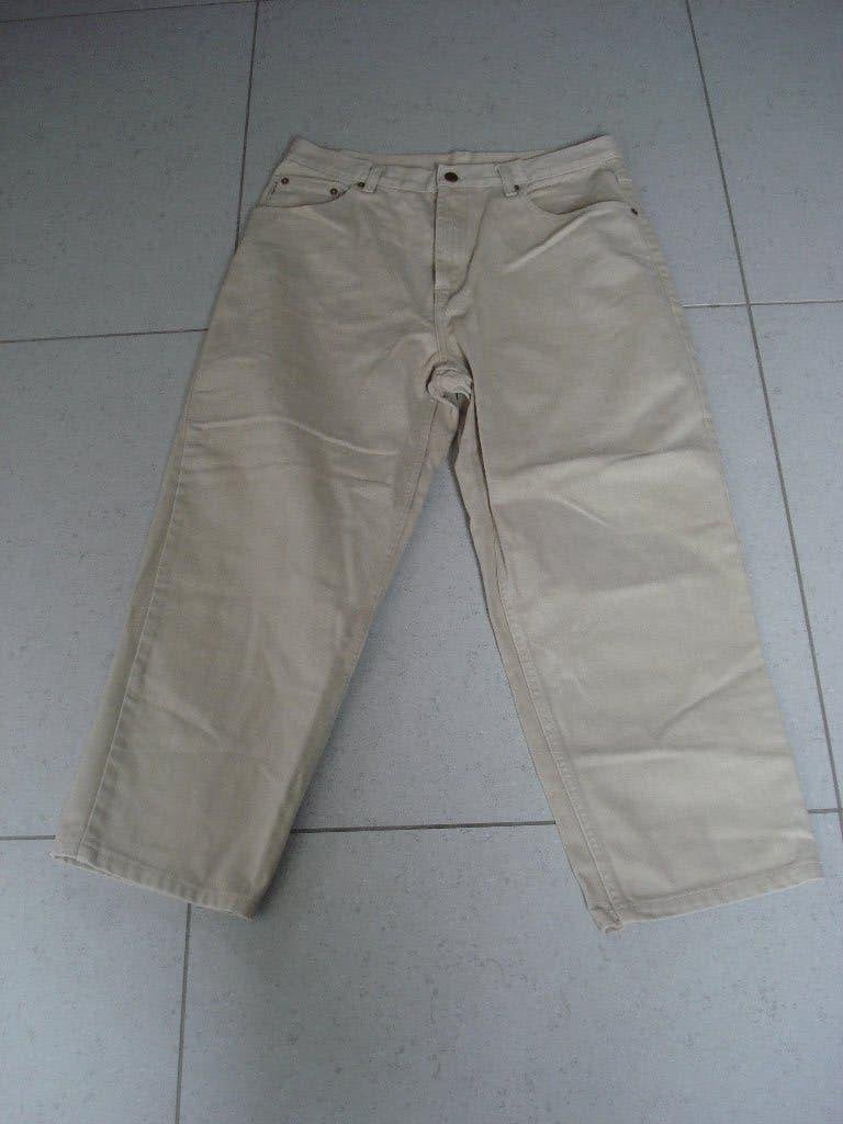 Marcel beige jeansbroek, heren/jongens. mt 34/32, Kleding | Heren, Ophalen of Verzenden, Gedragen, Beige, Marcel de Bruxelles